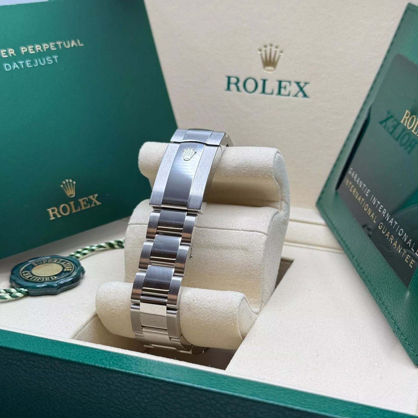 【Super Clone】ROLEX  Datejust 36mm 126200 Stainless Steel Blue Dial Oyster Watch