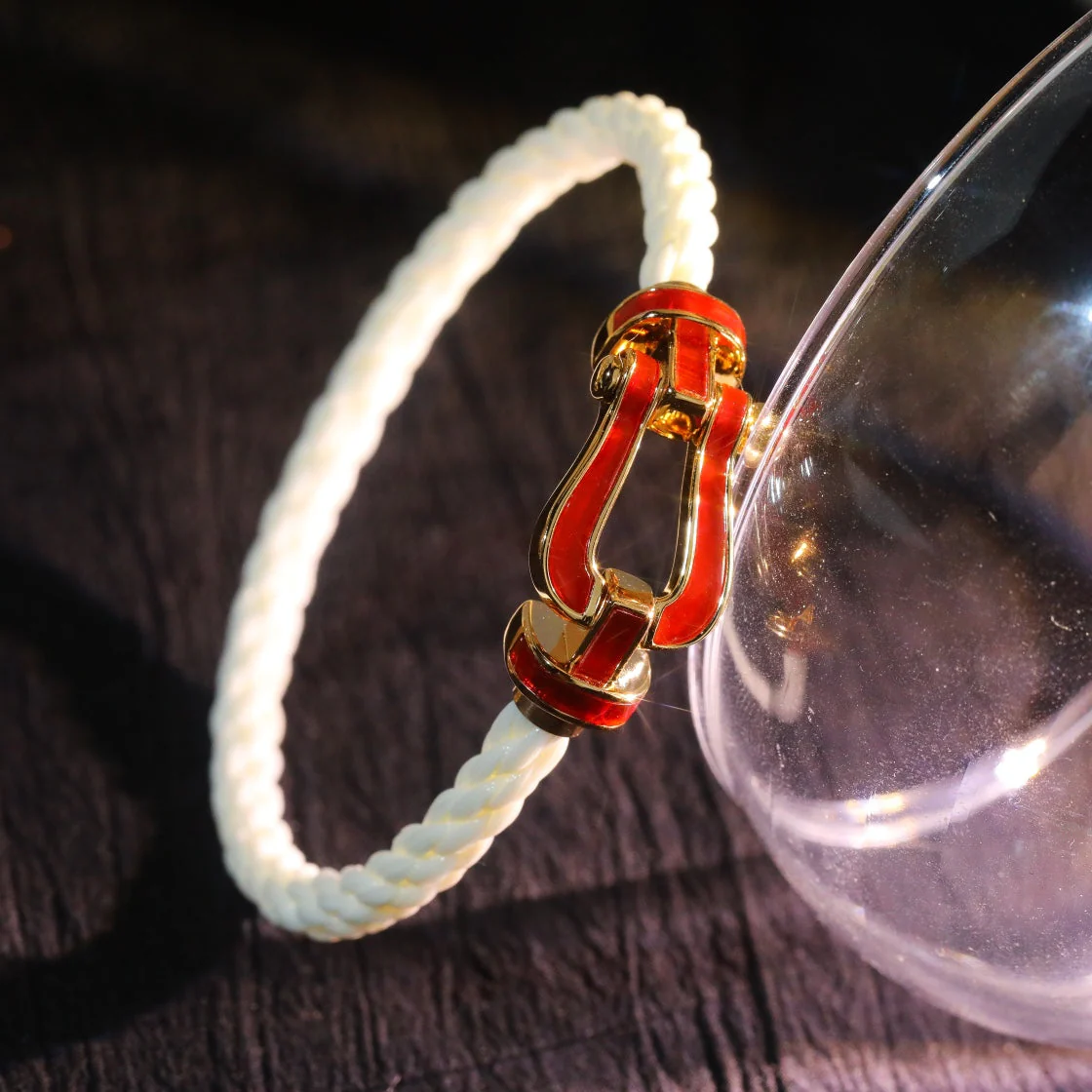 Regalia jewelryFORCE 10 WHITE TEXTILE DIAMOND PAVED