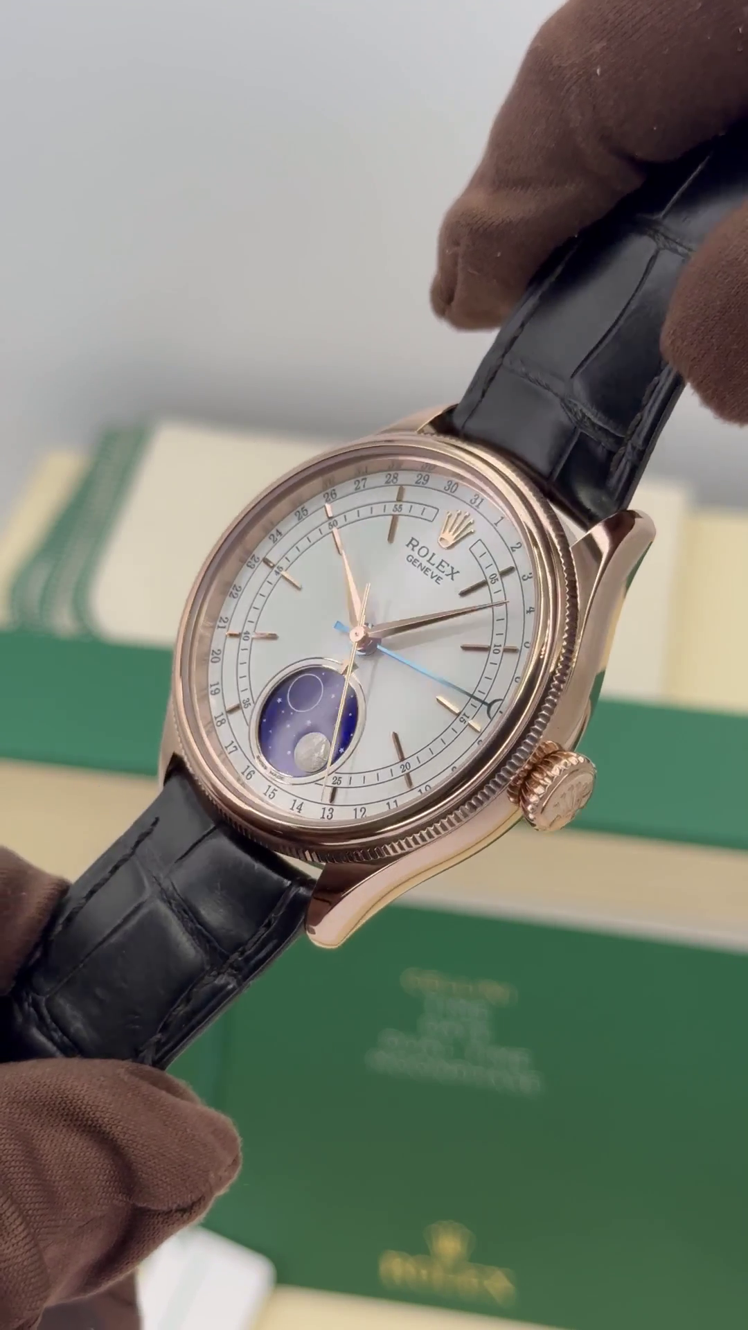 【Super Clone】ROLEX  Cellini Moonphase M50535-0002 39mm