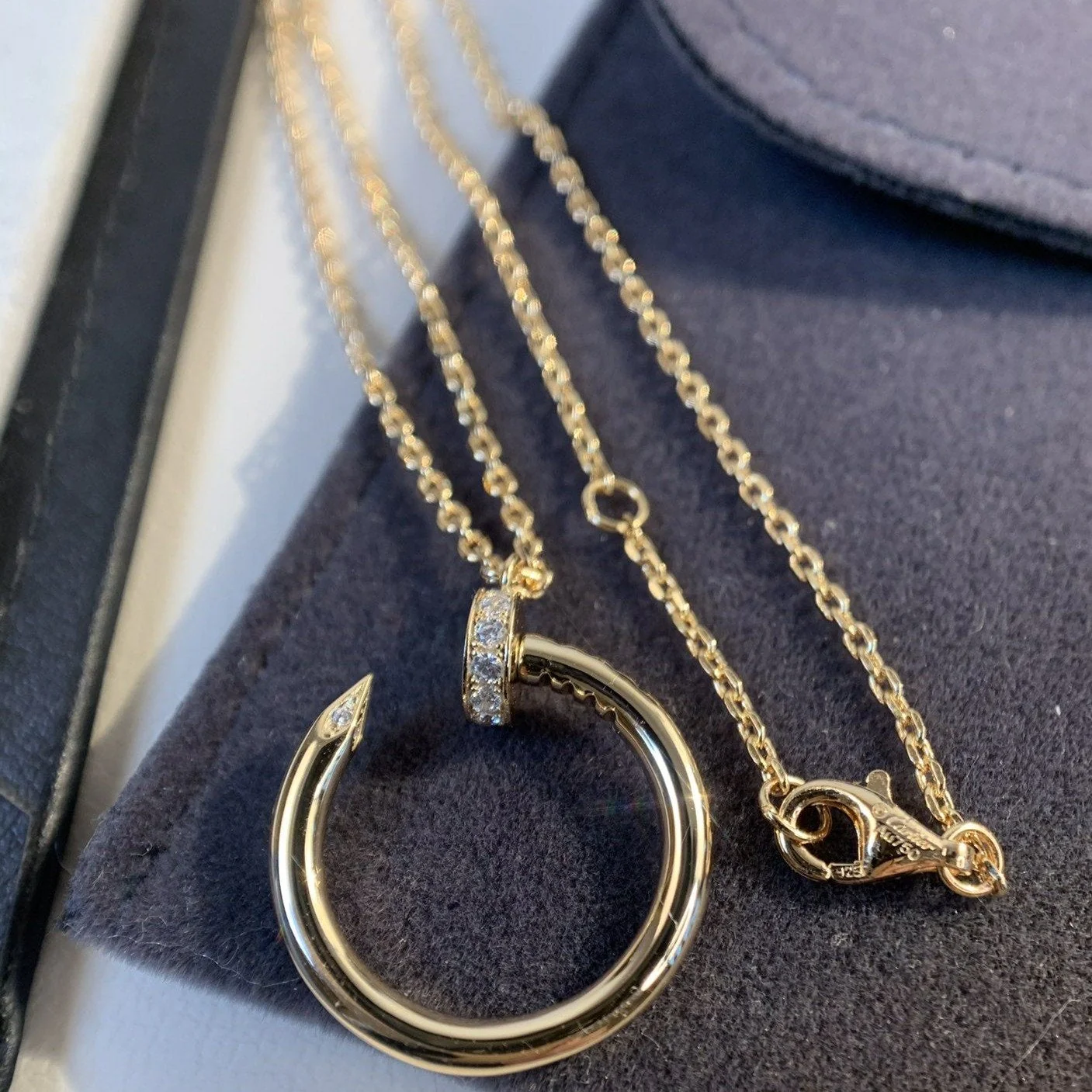 Regalia jewelryJUSTE NECKLACE PINK GOLD