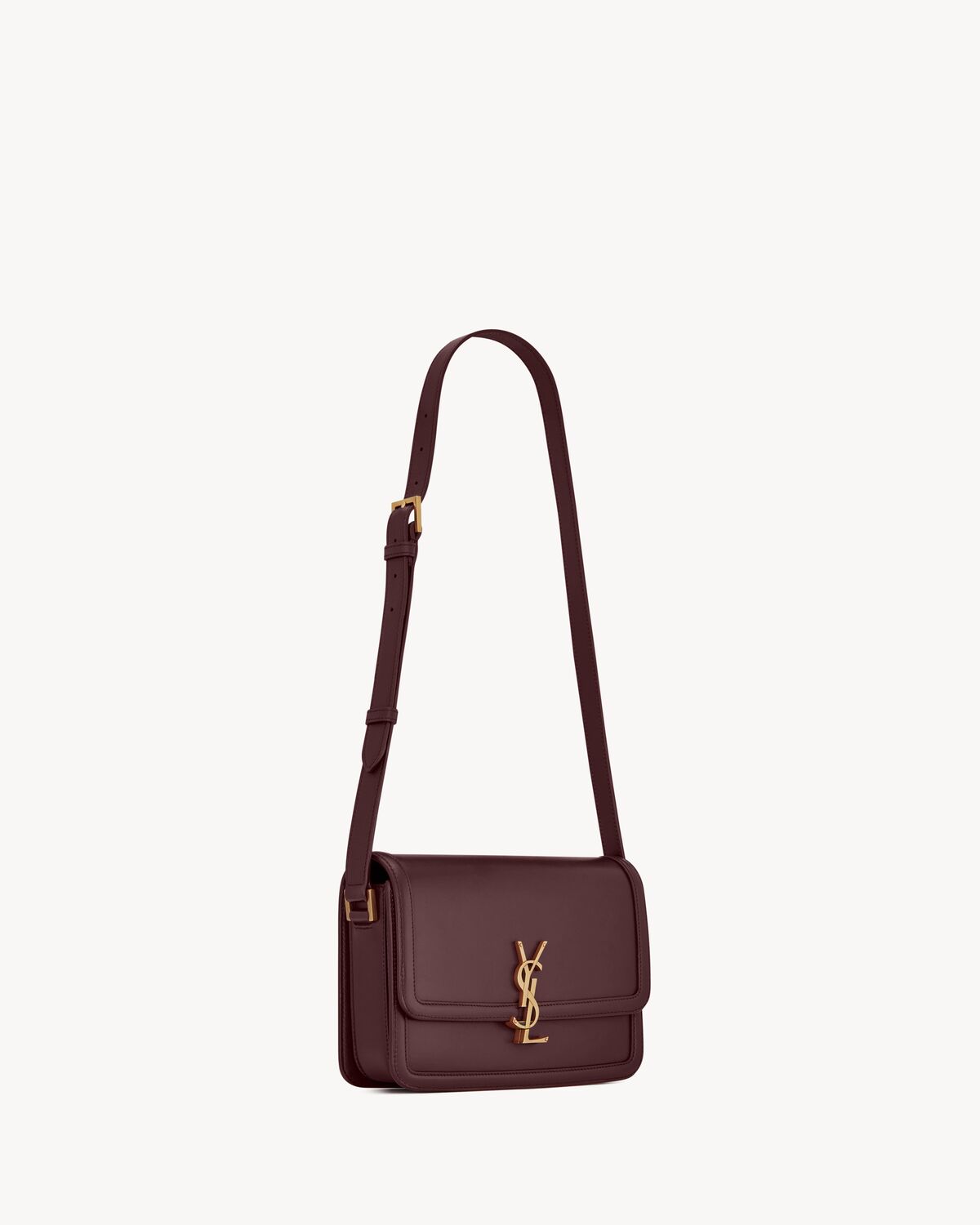 YSL Solferino Medium Satchel in Box Saint Laurent