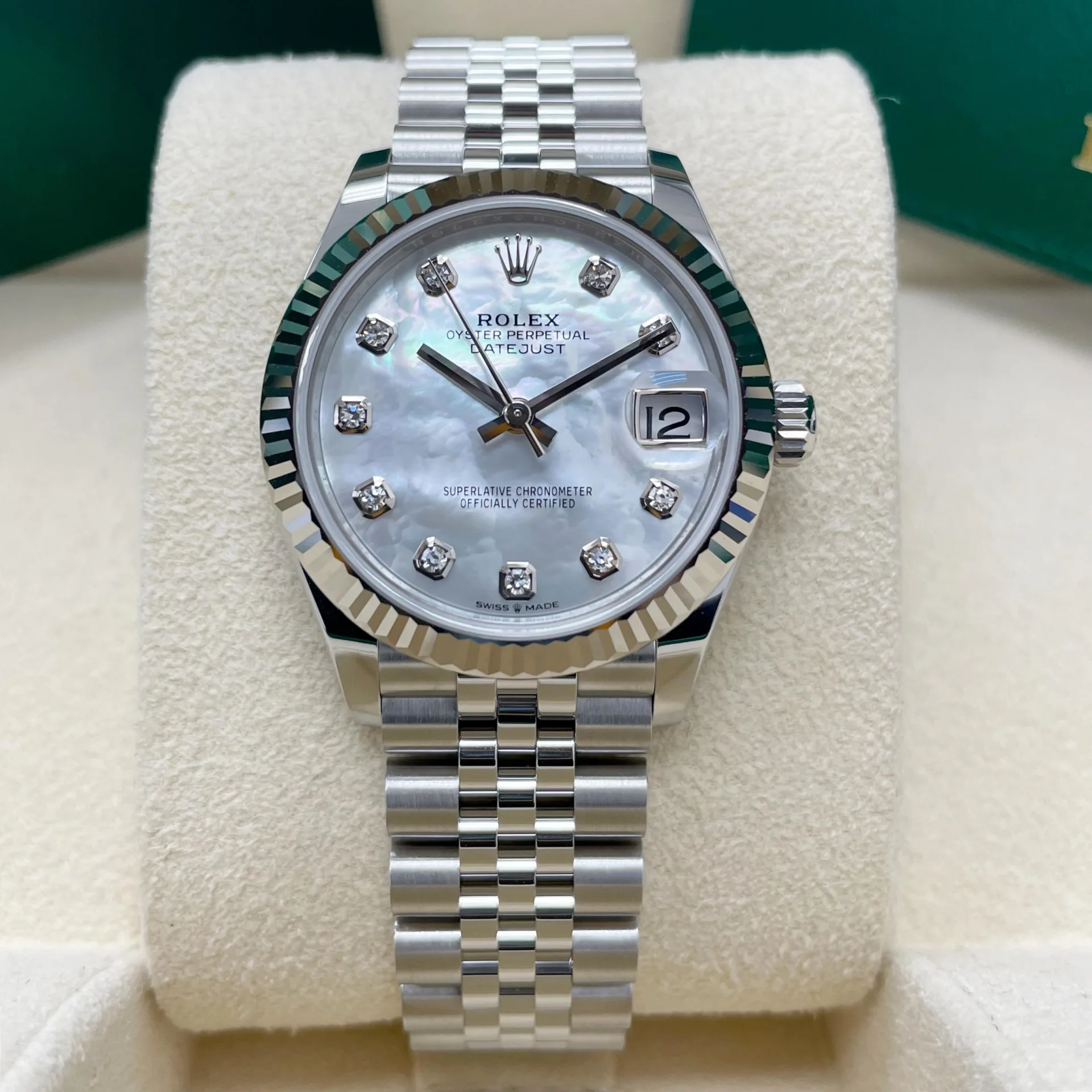 【Super Clone】ROLEX Datejust m278274-0005/0006 31mm Mother-of-Pearl 31mm Dial Oyster Watch
