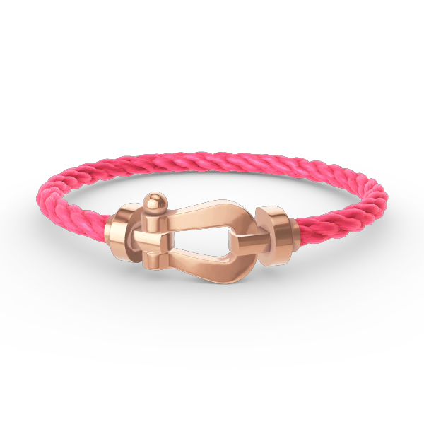 Regalia jewelryFORCE LARGE HORSESHOE NO DIAMOND BRACELET ROSE GOLD