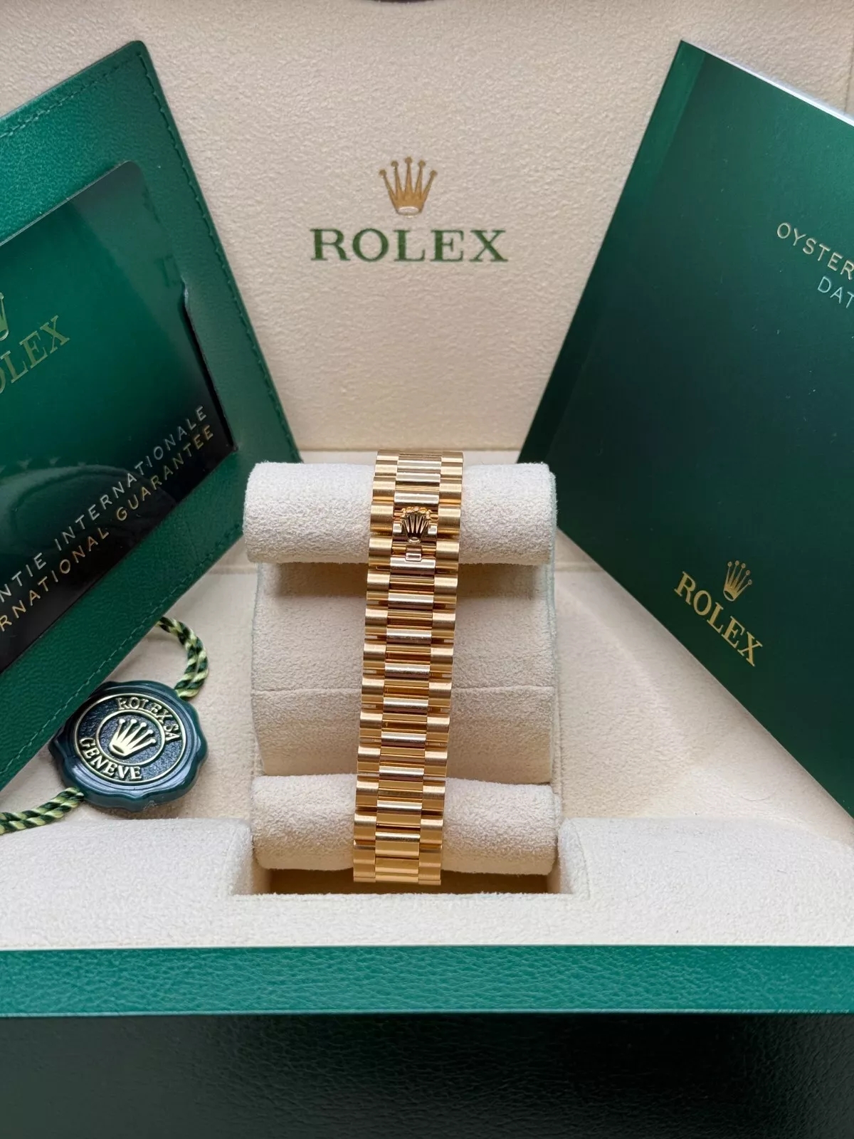 【Super Clone】ROLEX Datejust m278278-0040 Champagne 31mm Dial President Bracelet Watch