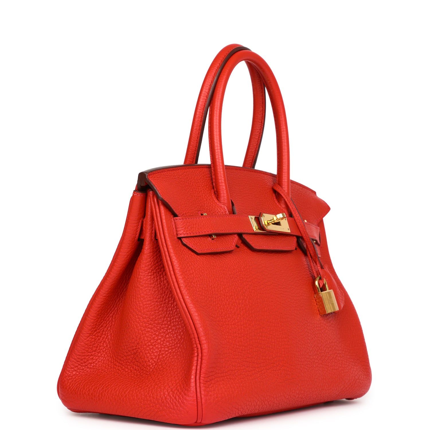 Hermès Birkin 30 Geranium Togo Gold Hardware