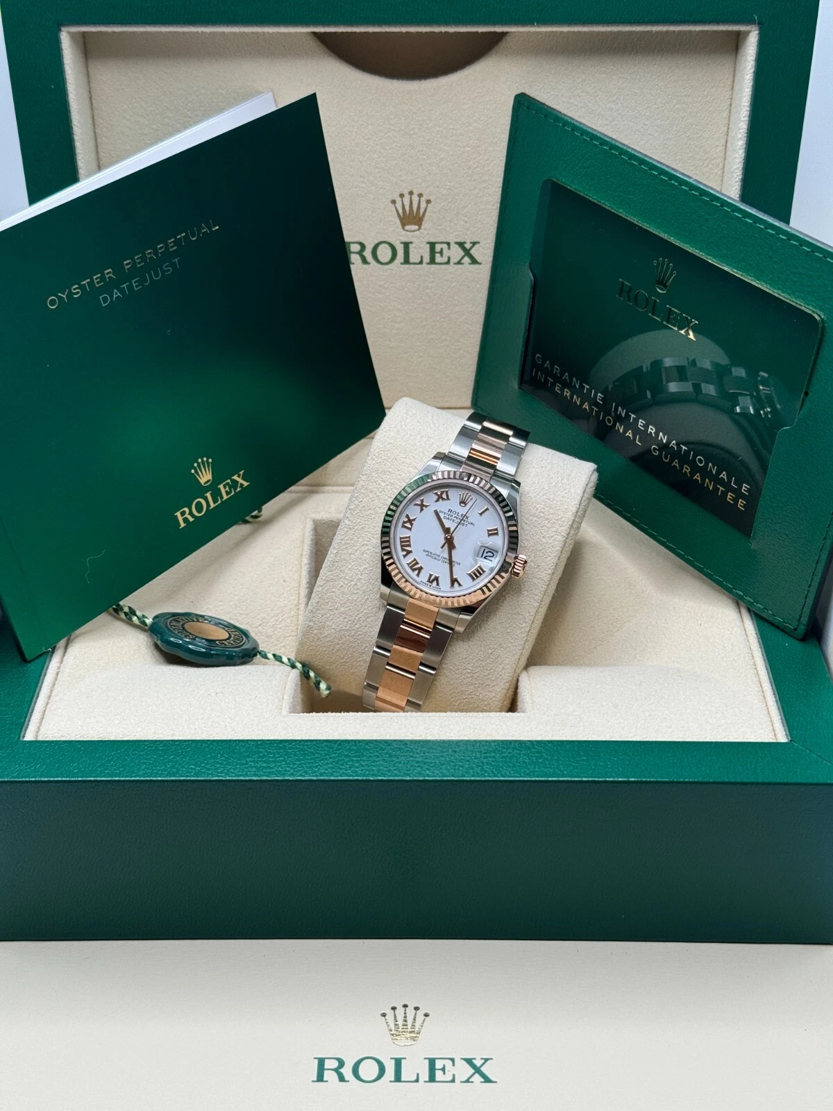 【Super Clone】ROLEX Datejust m278271-0001/0002 White 31mm Dial Oyster Bracelet Watch