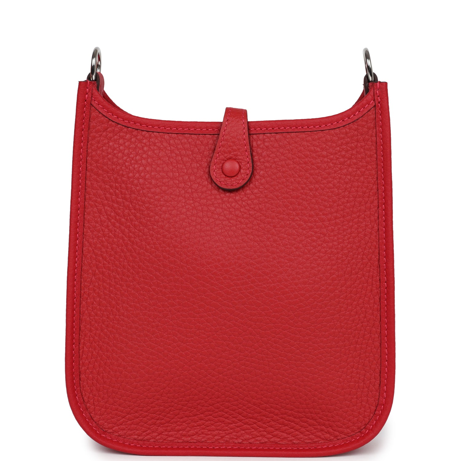 Hermès Evelyne TPM Vermillion Clemence Palladium Hardware