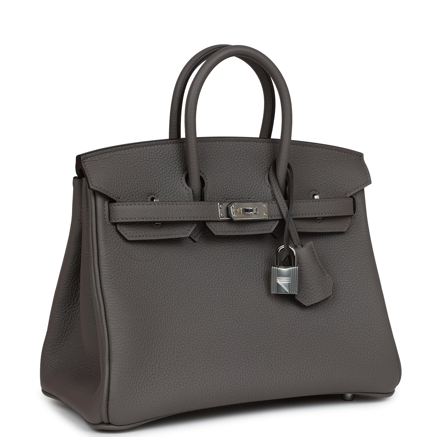 Hermès Birkin 25 Etain Togo Palladium Hardware