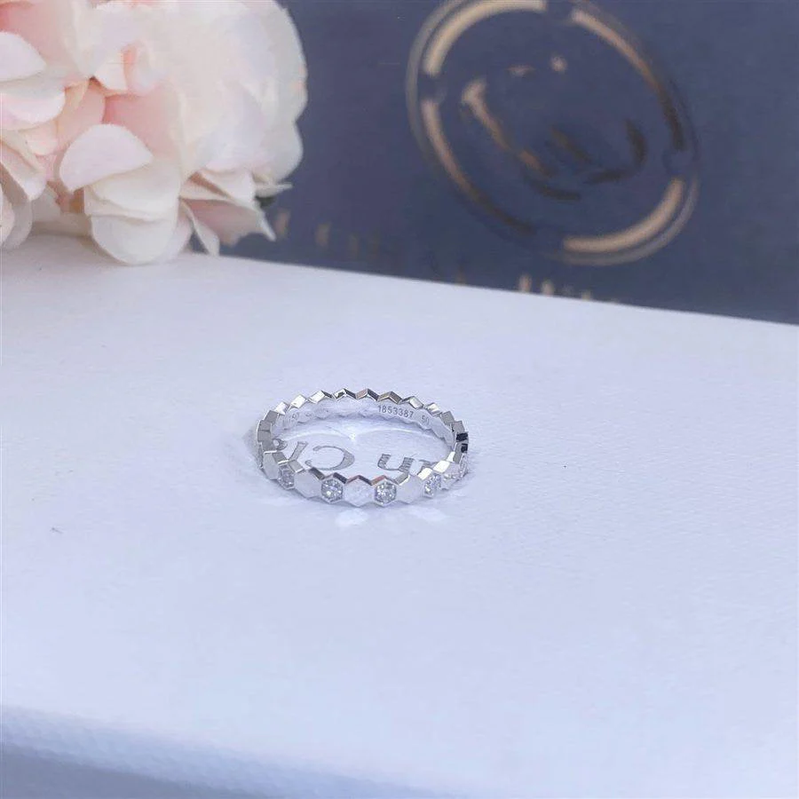 Regalia jewelryBEE LOVE RING SILVER DIAMOND