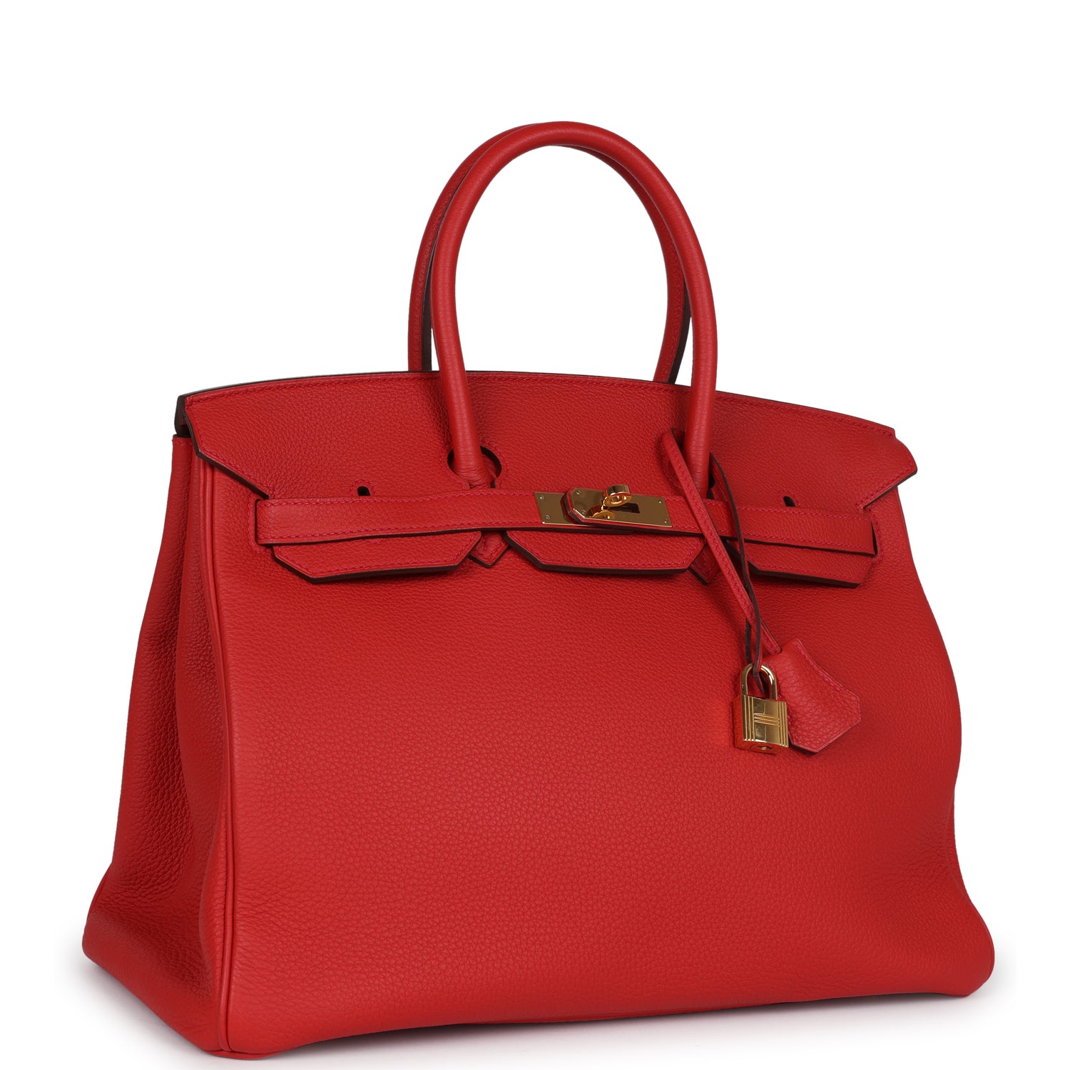 Hermès Birkin 35 Rouge Tomate Togo Gold Hardware