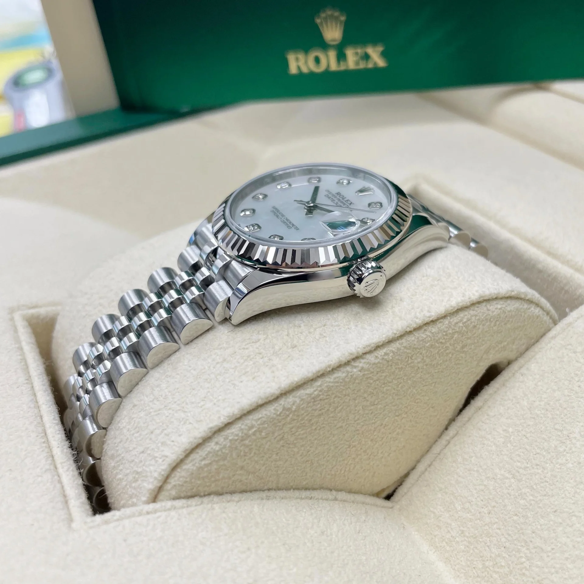 【Super Clone】ROLEX Datejust m278274-0005/0006 31mm Mother-of-Pearl 31mm Dial Oyster Watch