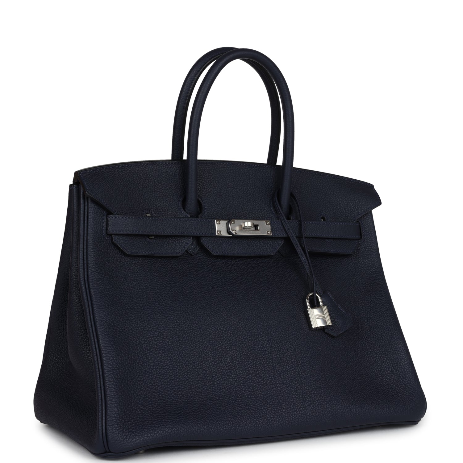 Hermès Birkin 35 Bleu Nuit Togo Palladium Hardware