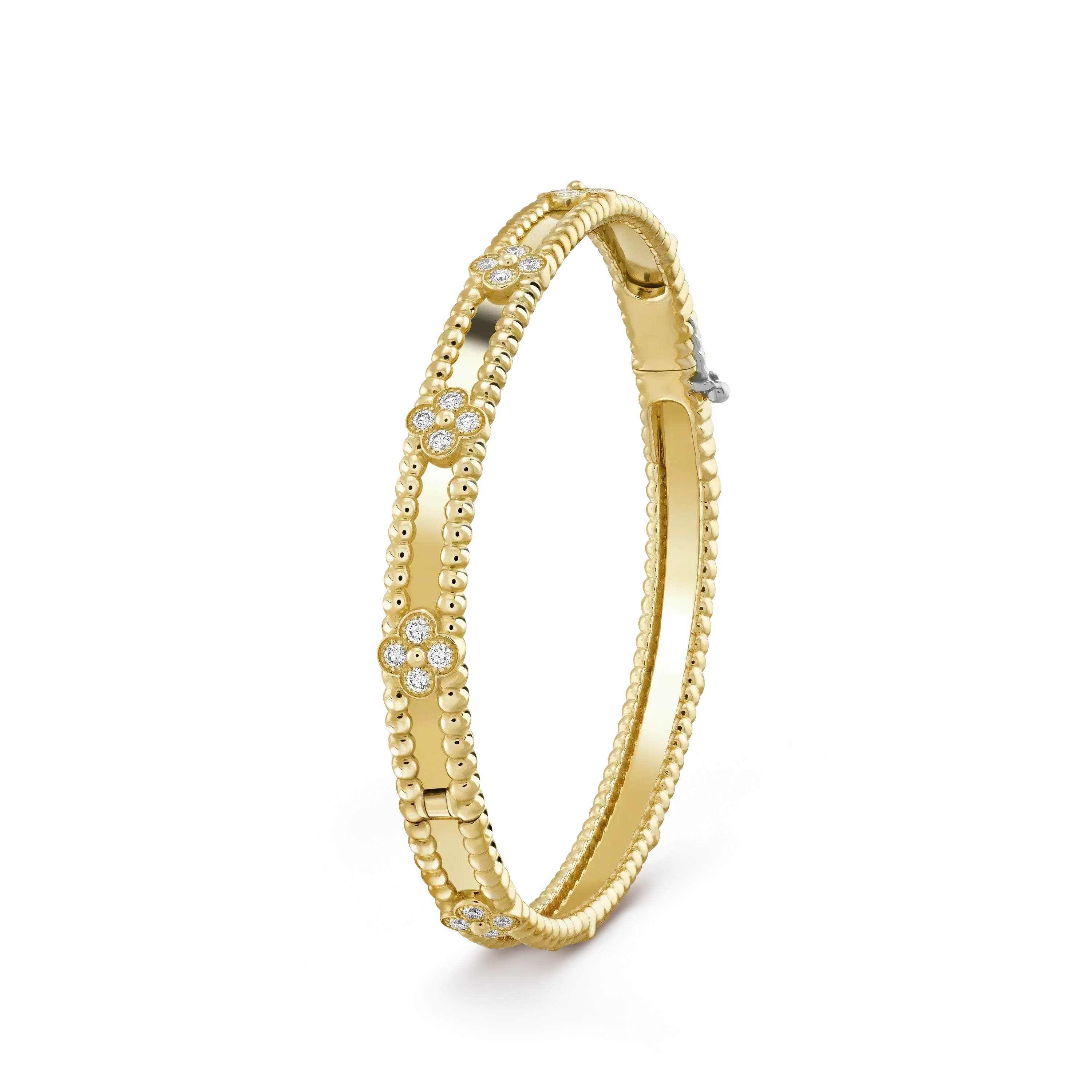 Regalia jewelryCLOVER BRACELET 4MM DIAMONDS