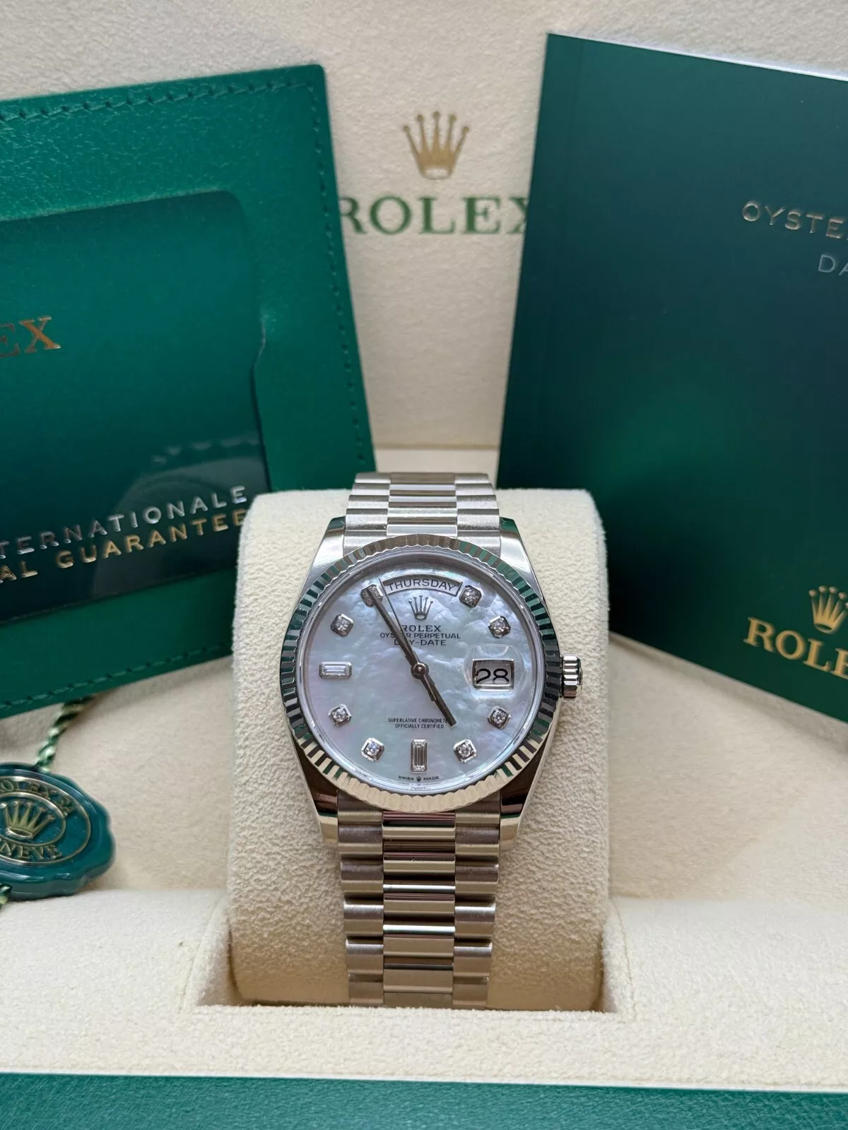 【Super Clone】ROLEX  Day-Date M128239-0007 36mm