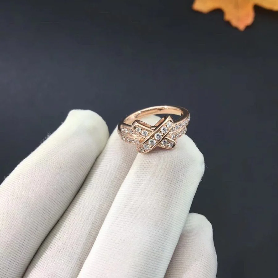 Regalia jewelryJEUX DE RING PINK GOLD DIAMOND