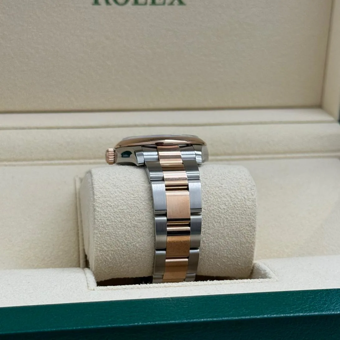 【Super Clone】RLX Datejust m278241-0031/0032 31mm  Silver Floral Motif Dial Oyster Bracelet Watch