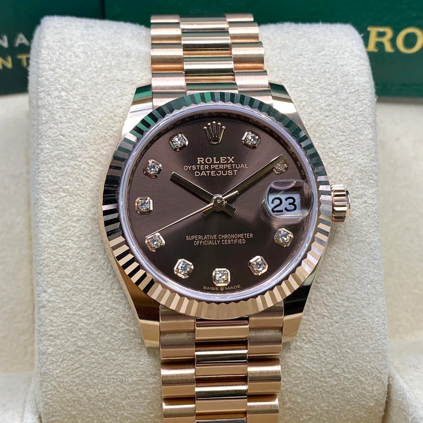 【Super Clone】ROLEX Datejust m278275-0010 Chocolate 31mm Dial
