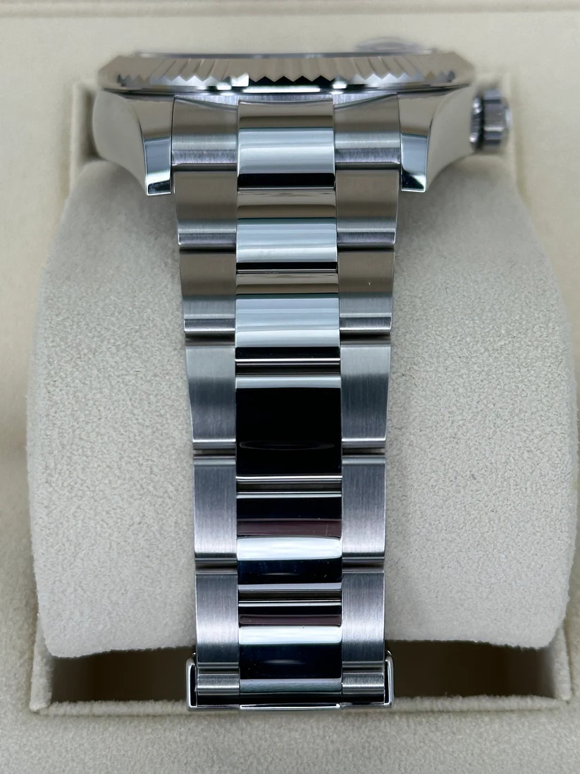 【Super Clone】ROLEX Sky-Dweller 42mm 336934-0007/0008 Stainless Steel Black Dial Oyster