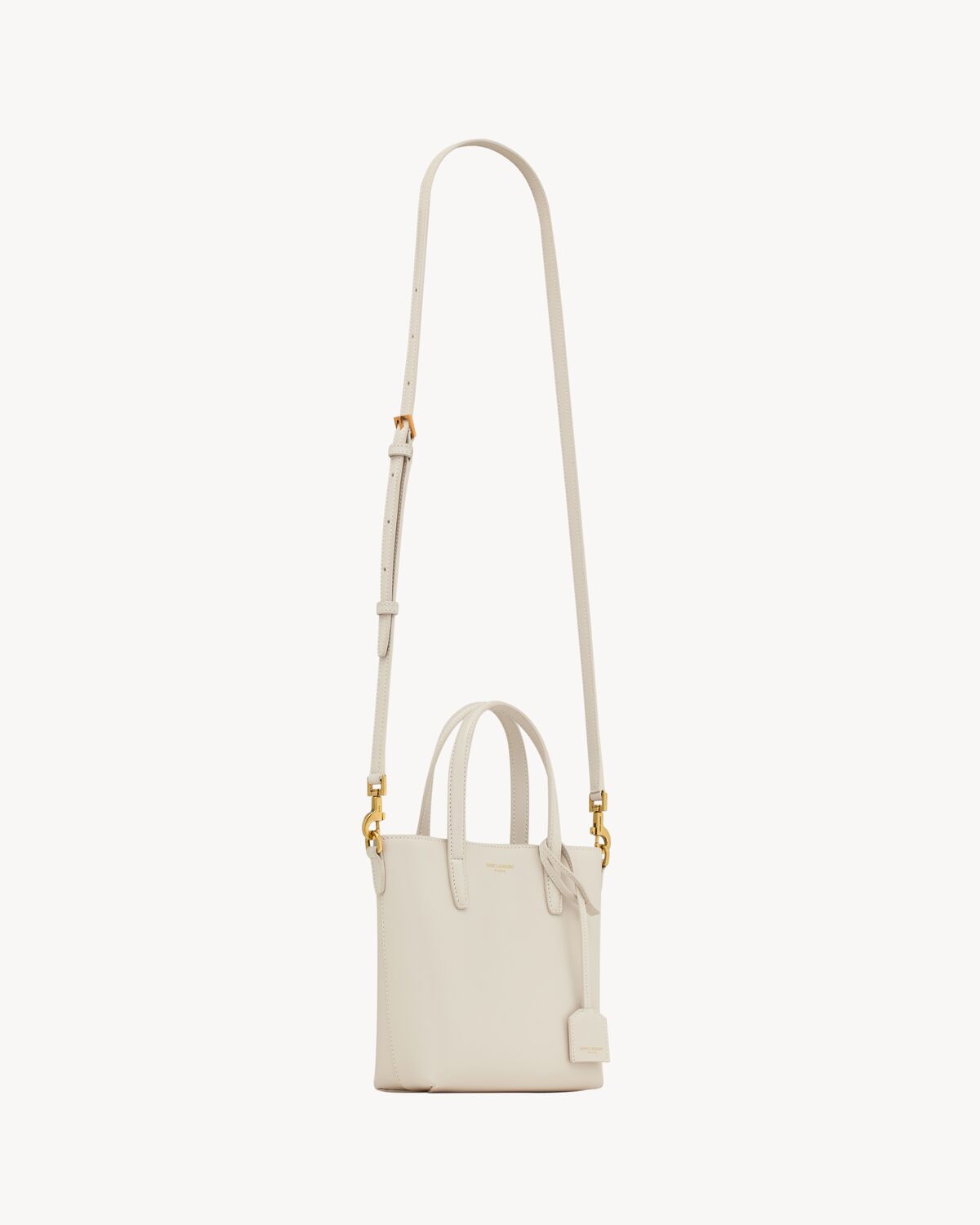 YSL Mini Toy Shopping Saint Laurent in Box Leather