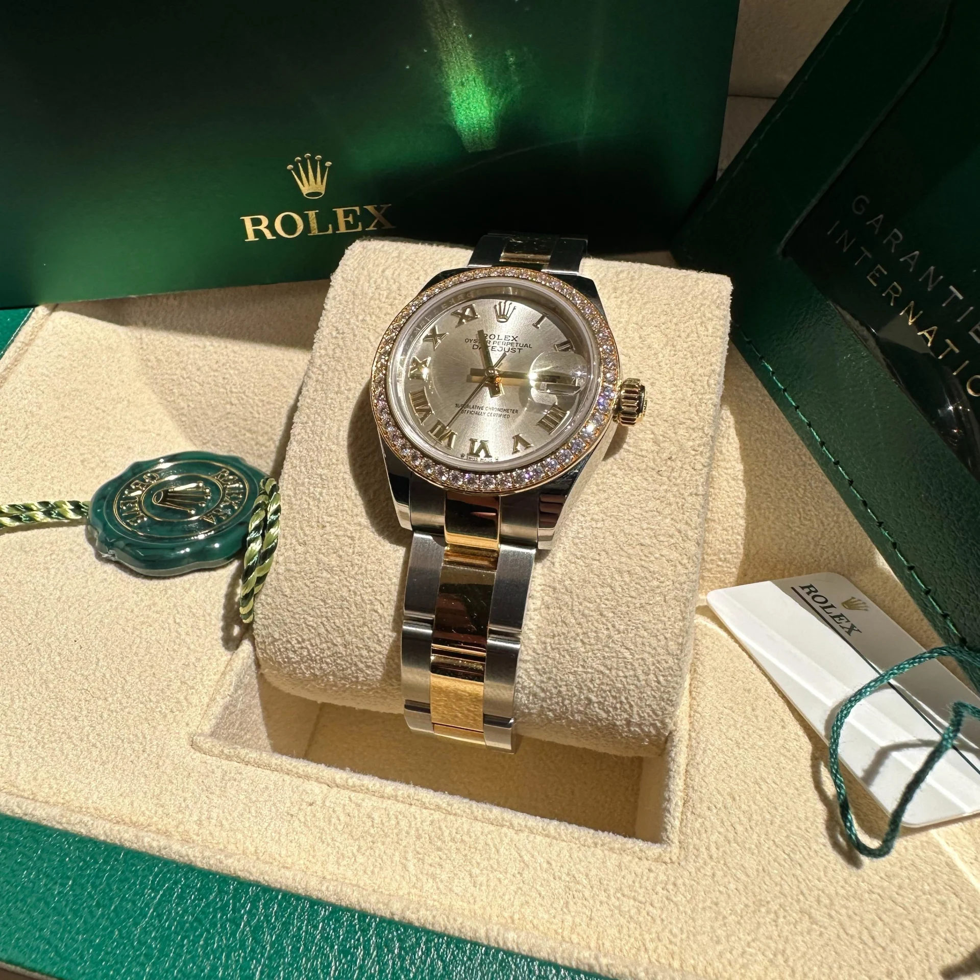 【Super Clone】ROLEX Datejust m278383RBR-0003/0004 31mm Silver Dial Oyster Bracelet