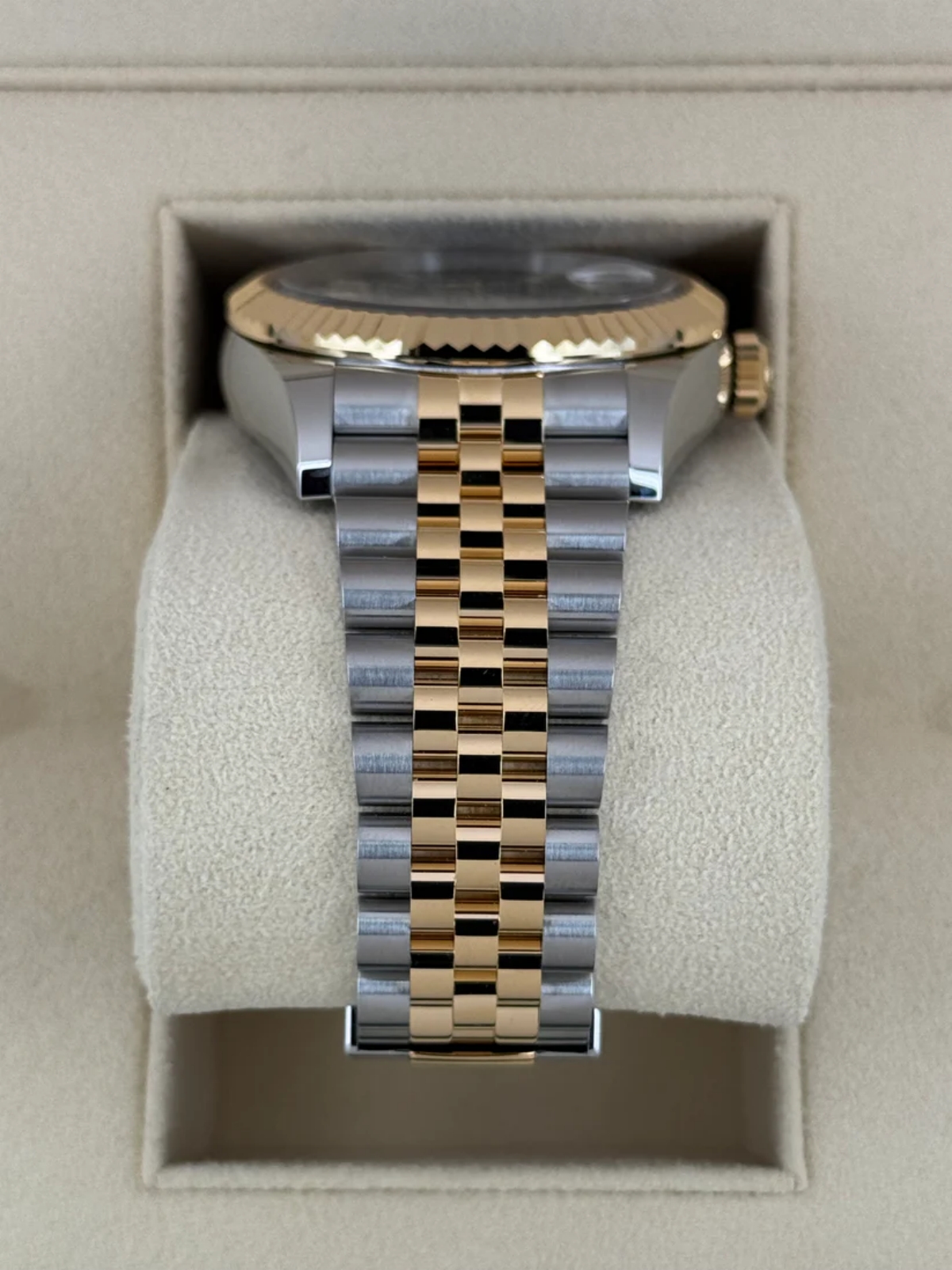 【Super Clone】ROLEX  Sky-Dweller 42mm 336933-0003/0004 Two-Tone Yellow Gold Black Dial Jubilee