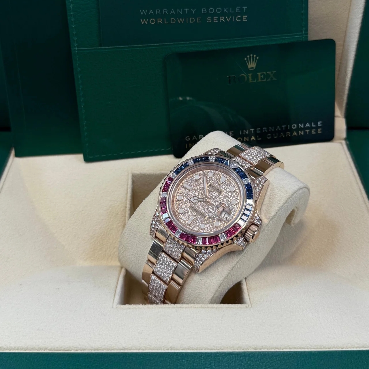 【Super Clone】ROLEX GMT-Master II 40mm 126755SARU