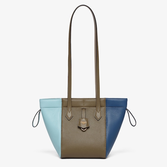 Fendi Origami Mini Multicolour Leather Mini Bag That Can Be Transformed