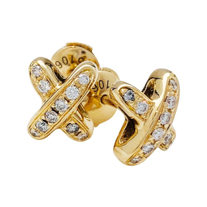 Regalia jewelryJEUX DE GOLD DIAMOND EARRINGS