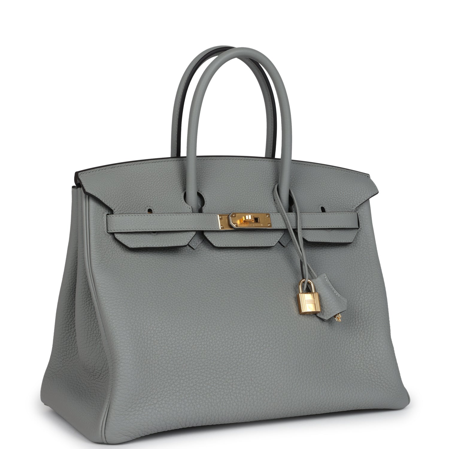 Hermès Birkin 35 Gris Mouette Togo Gold Hardware