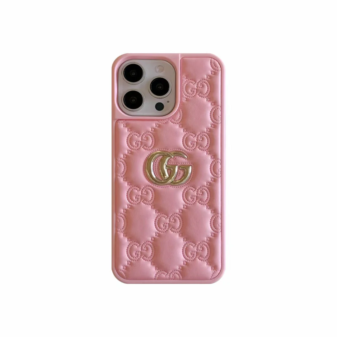 Luxury GG Quilted Lady Phone Case