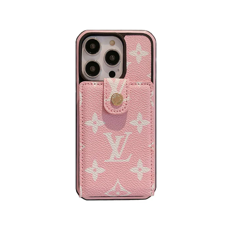 Monogram iPhone Case With Purse Brown