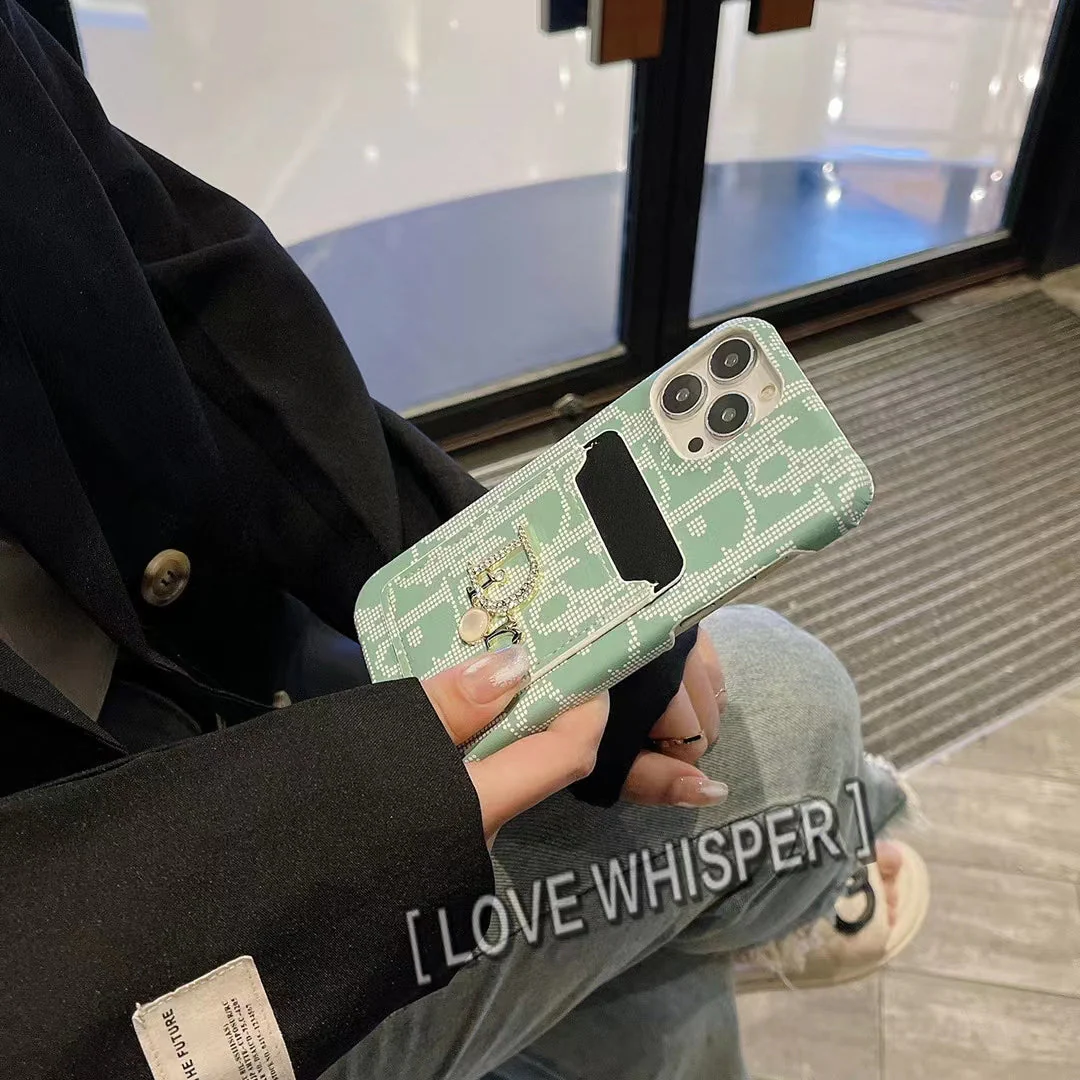 CD Trendy Card Pocket Case for iPhone