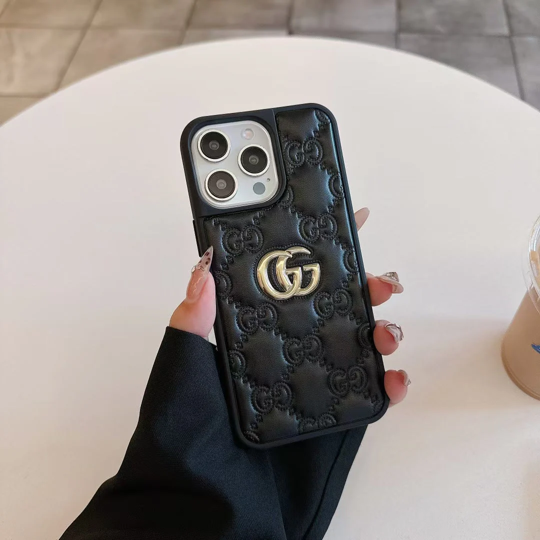 Luxury GG Quilted Lady Phone Case