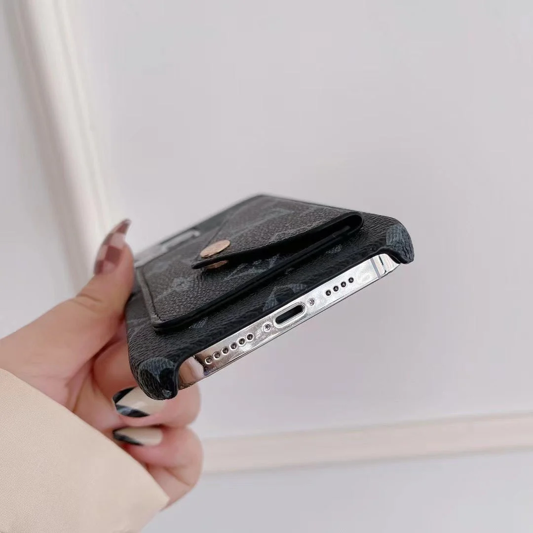 Chic LV Monogram Canvas Card Holder