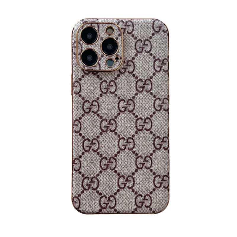 GG iPhone Case Leather