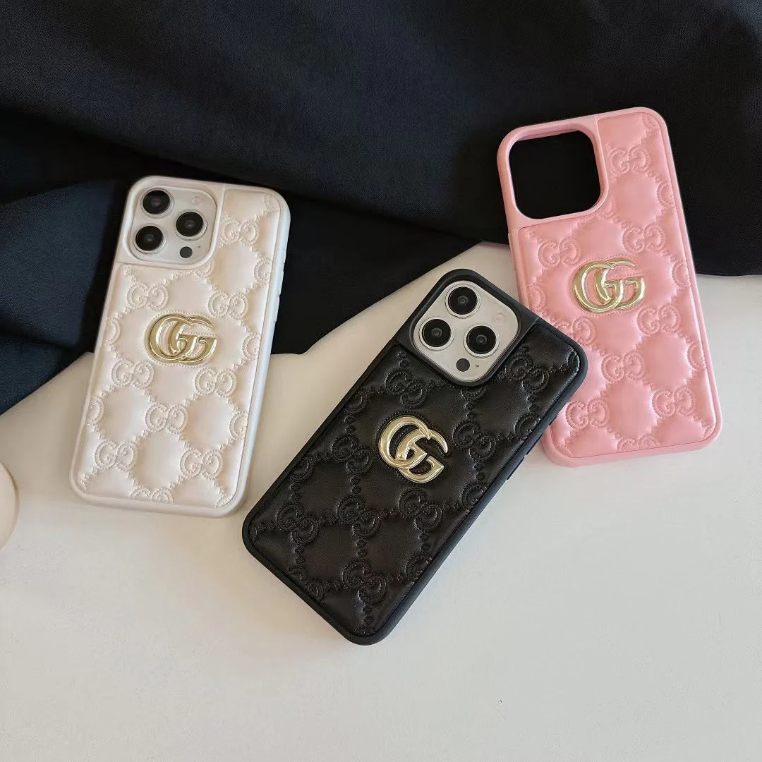 Luxury GG Quilted Lady Phone Case