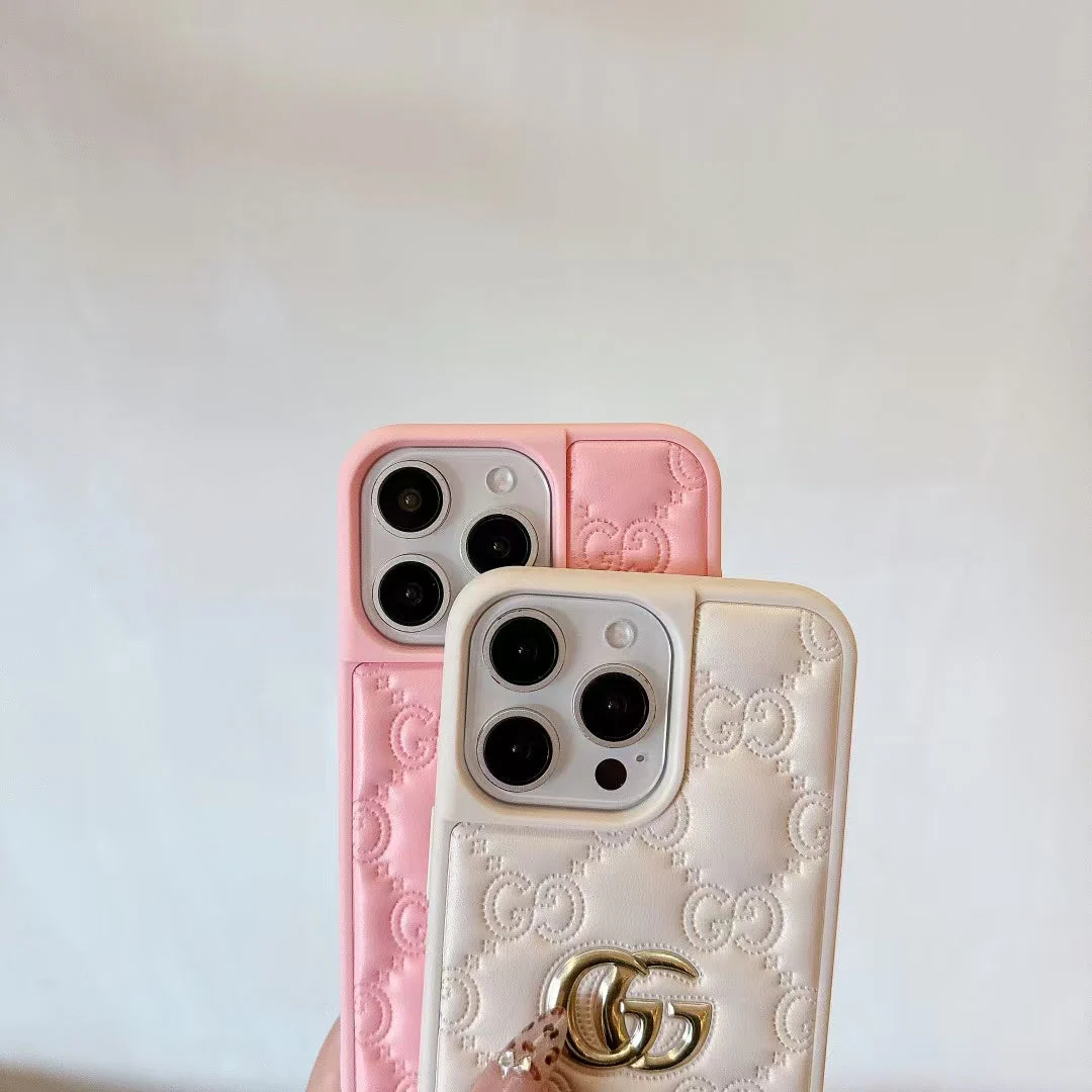 Luxury GG Quilted Lady Phone Case