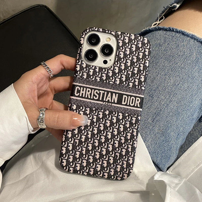 Luxury CD iPhone Case Black