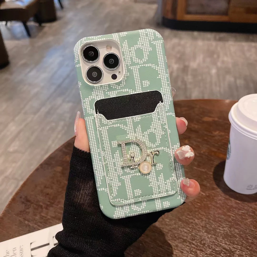 CD Trendy Card Pocket Case for iPhone