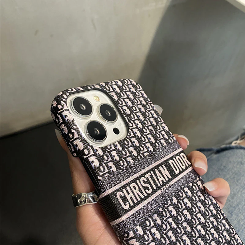 Luxury CD iPhone Case Black