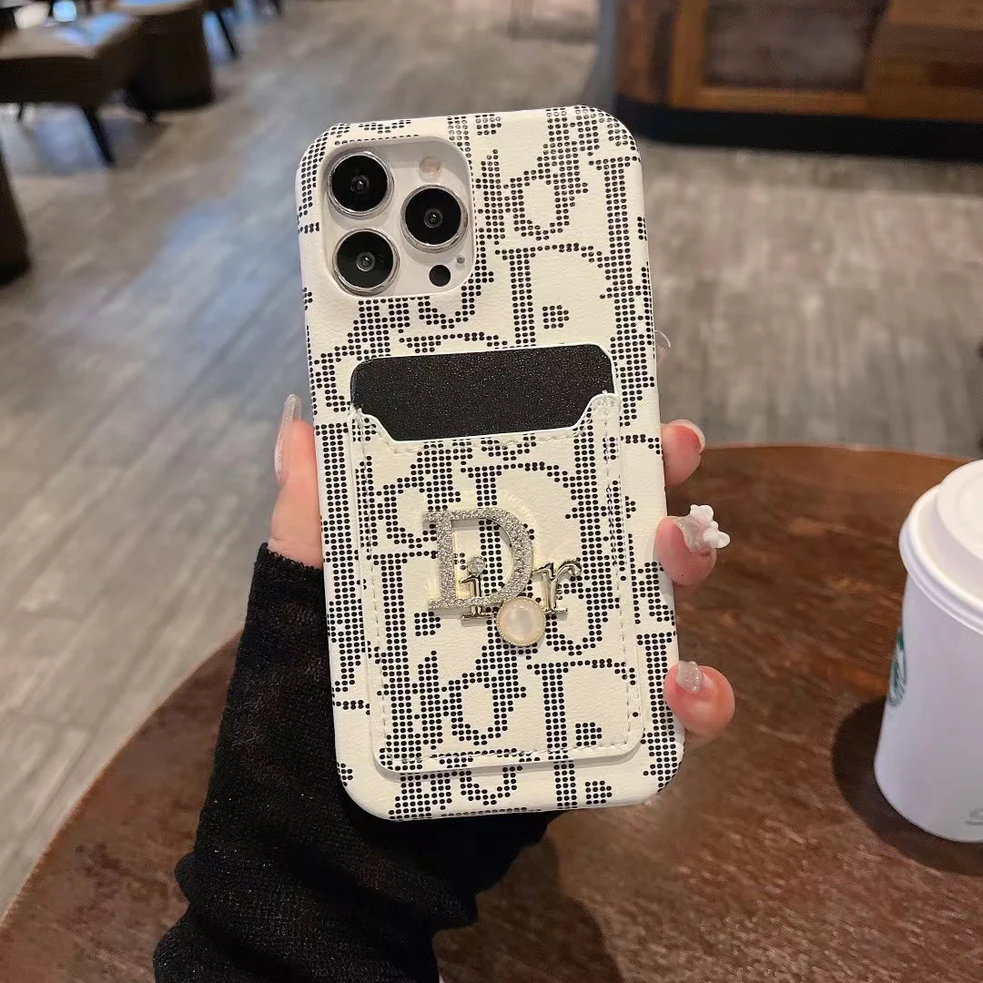 CD Trendy Card Pocket Case for iPhone