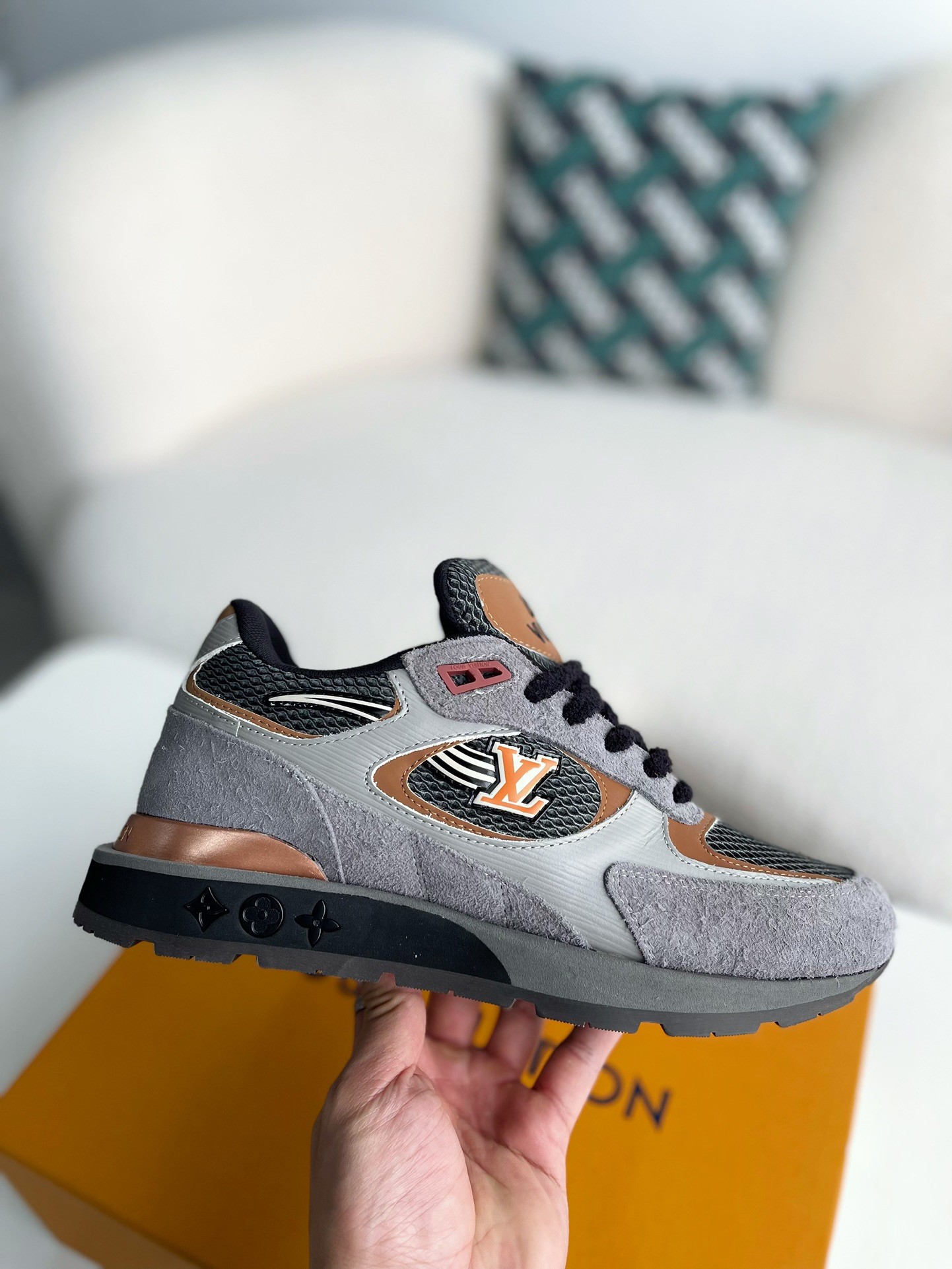 「#3256」LOUIS VUITTON Low-top running shoes