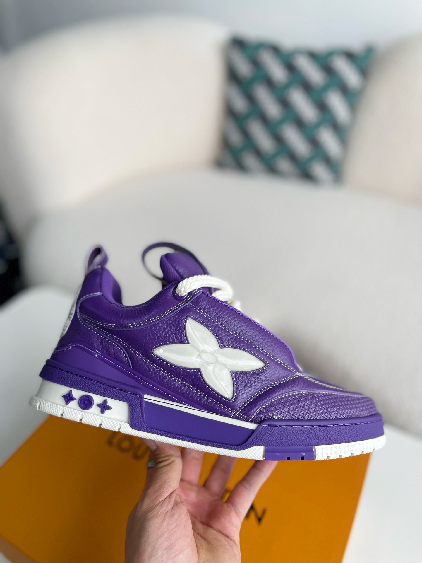 「#3079」Louis Vuitton Skate Sneakers