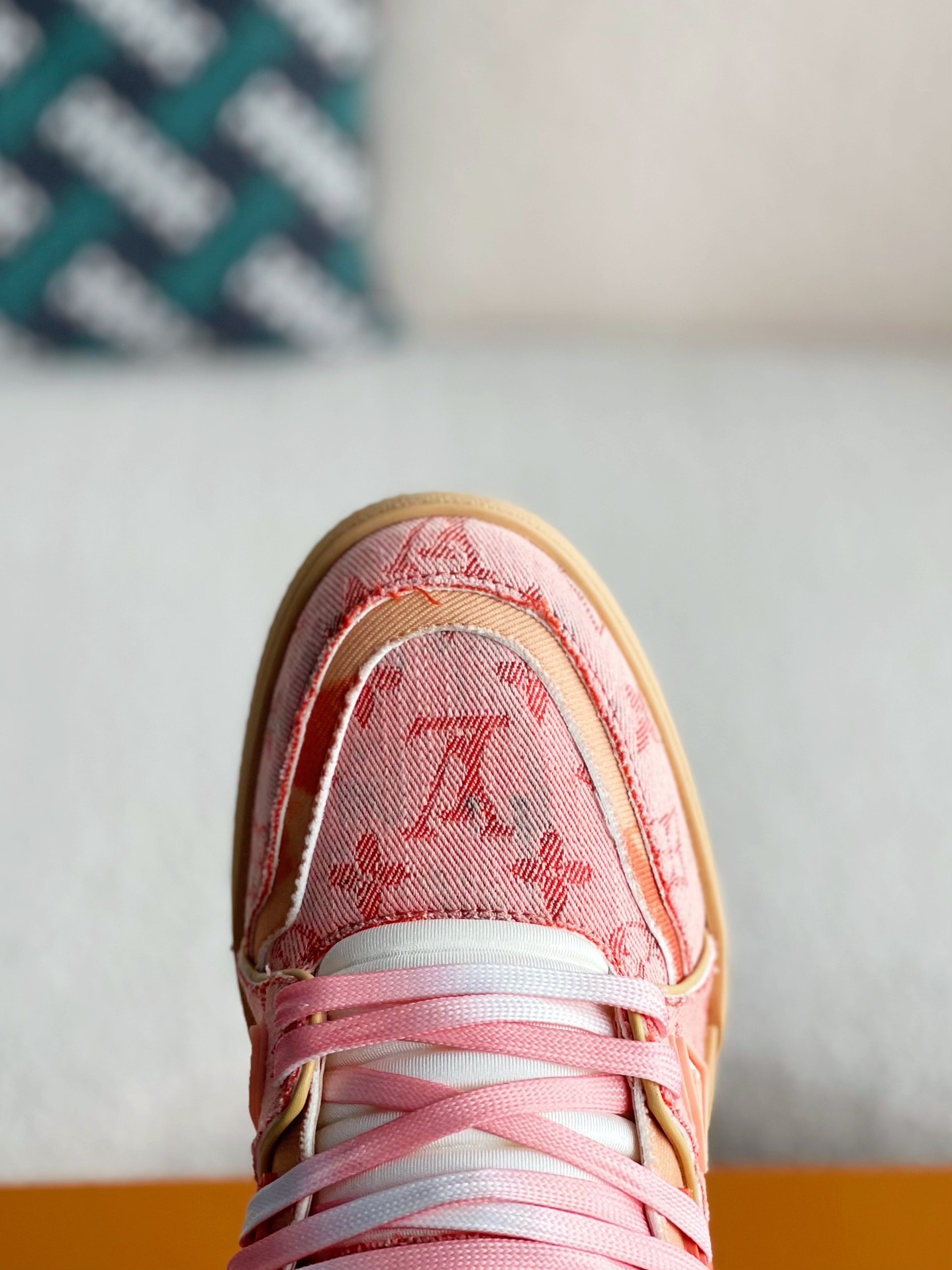 「#3141」 LOUIS VUITTON TRAINER SNEAKERS