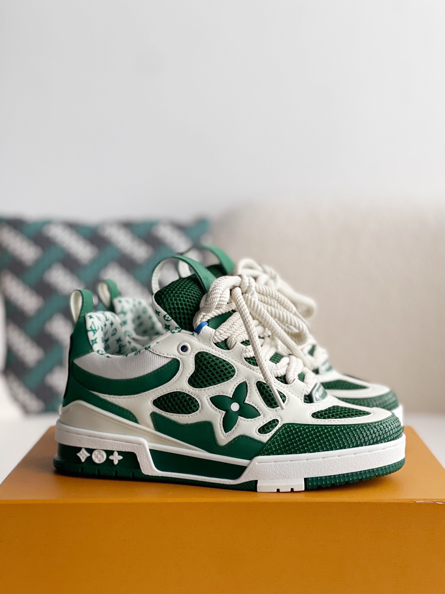 「#1980」Louis Vuitton Skate Sneakers