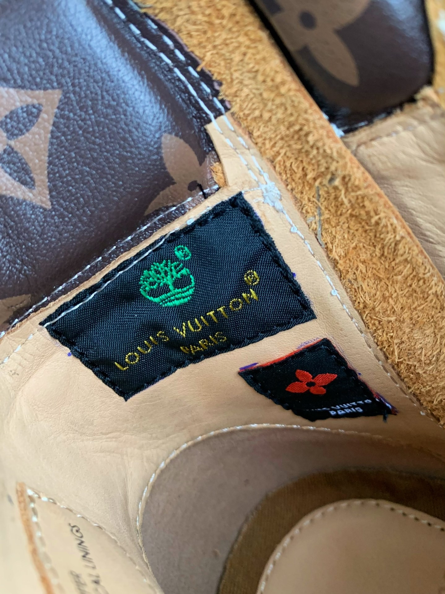 「#3574」louis vuitton & timberland Martin boots