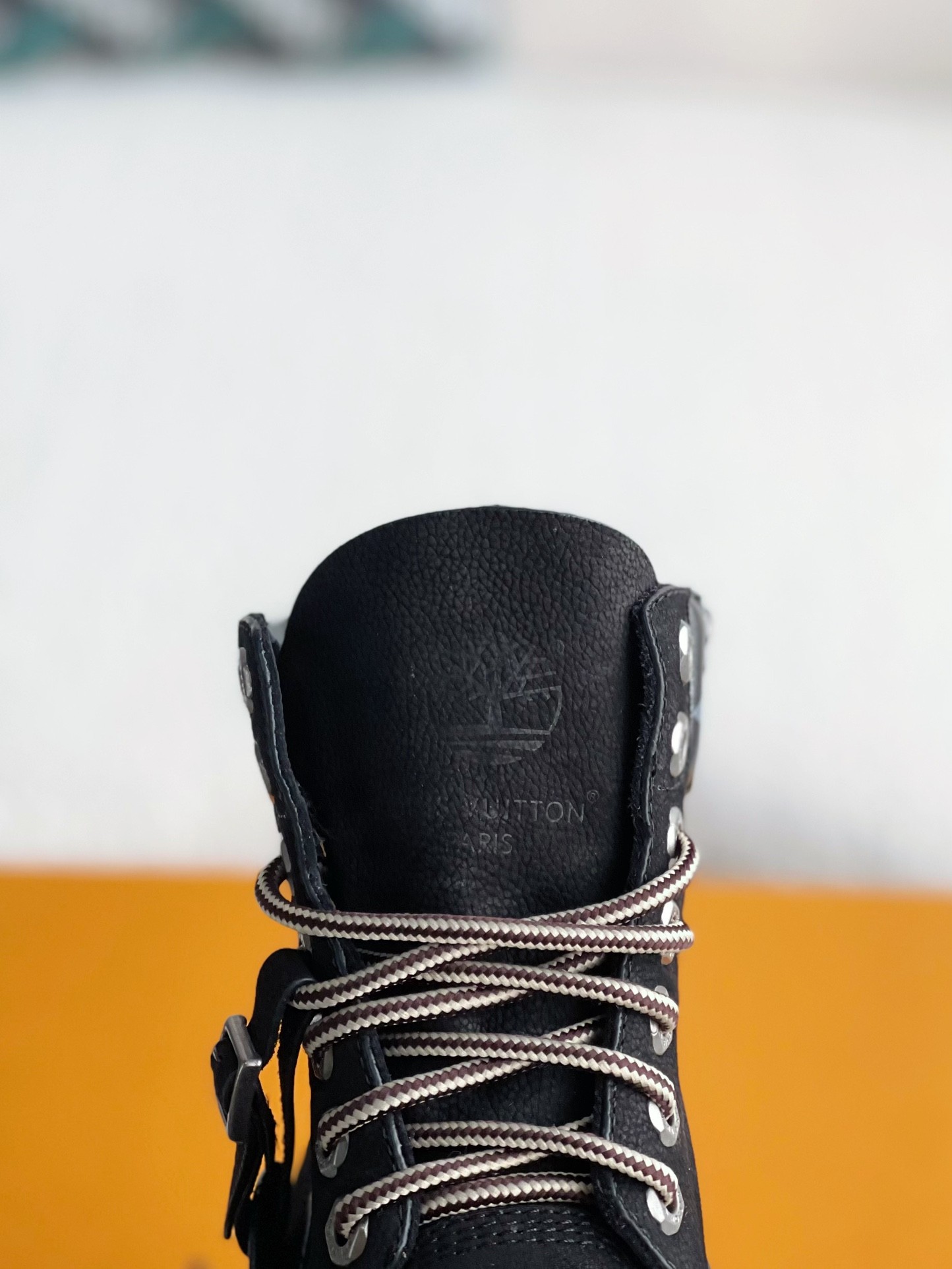 「#3575」louis vuitton & timberland Martin boots