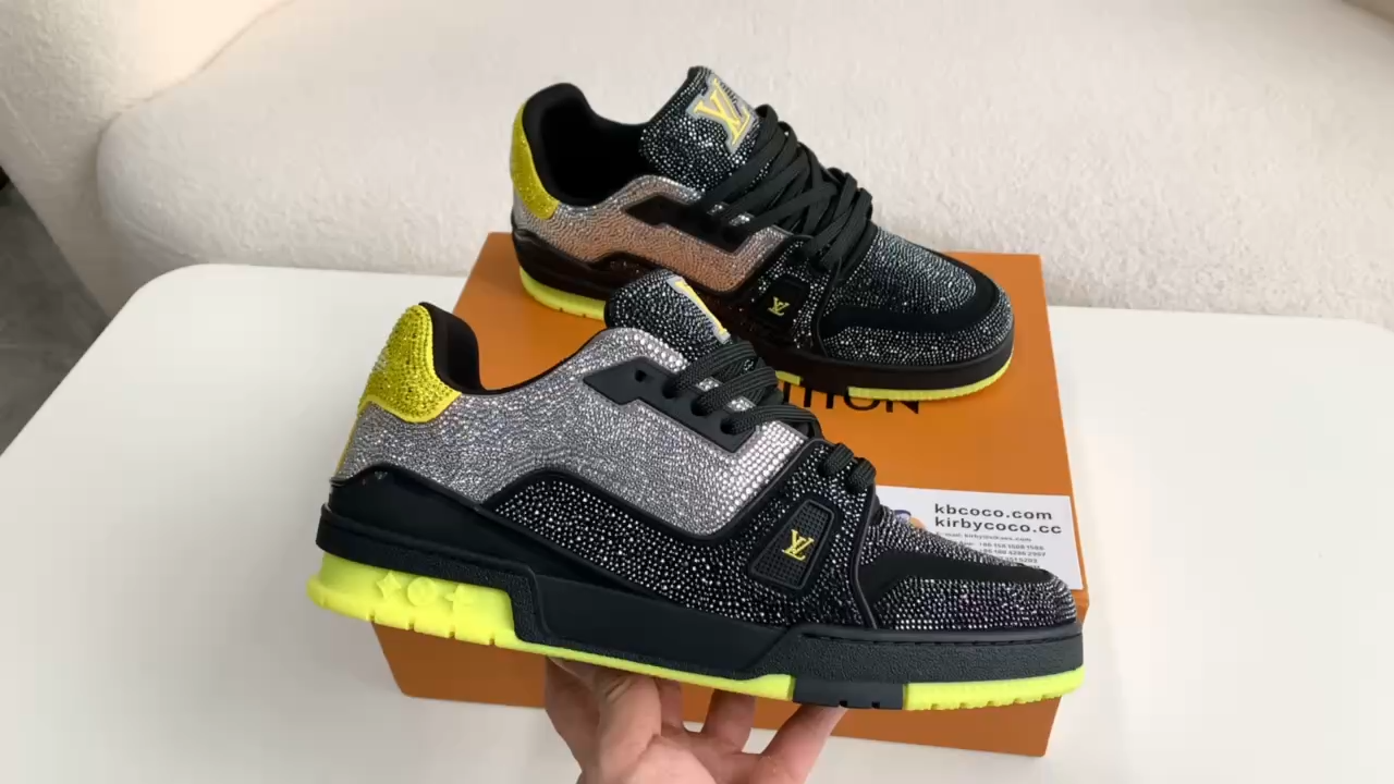 「#3007」Louis Vuitton Trainers Sneakers