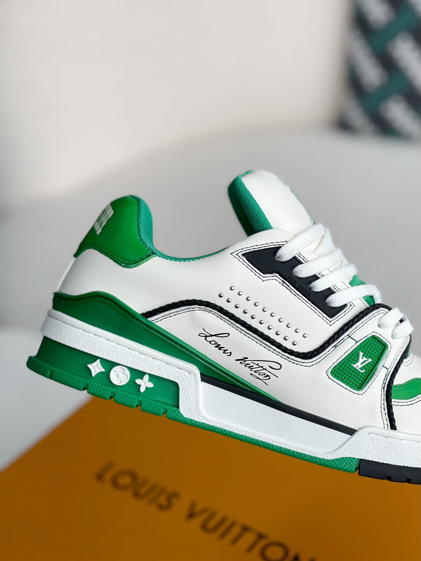 「#3312」 LOUIS VUITTON TRAINER SNEAKERS