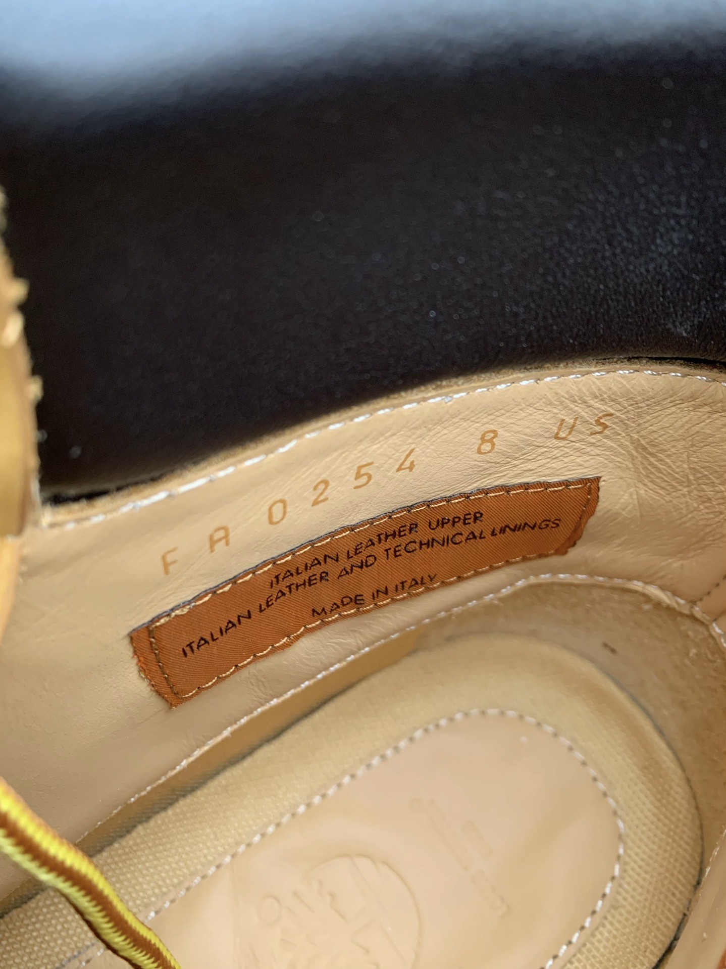 Louis Vuitton x Timberland yellow boots/Martin boots/boots